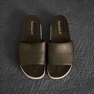 Timberland Santa Monica Sunrise Black Leather Sandals